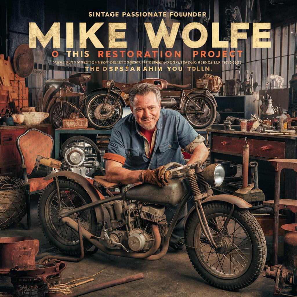 Mike Wolfe Passion Project: Preserving History Through Creativity and Restoration